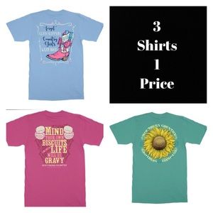 Three Tees - Size Medium